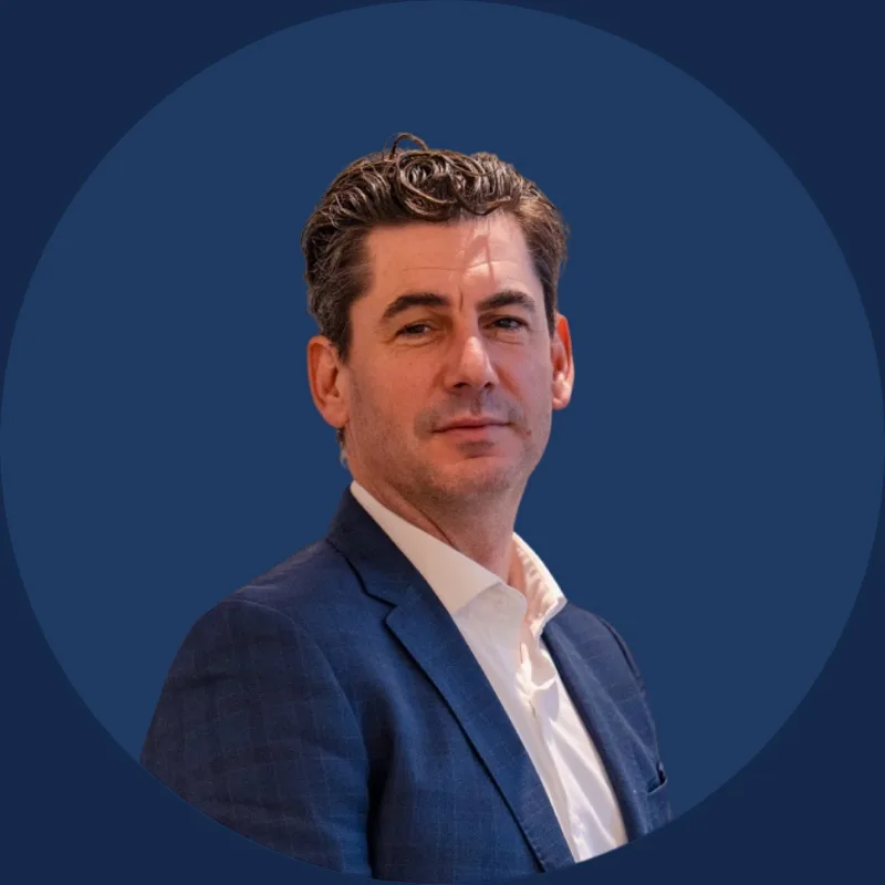 Porträt von Kevin de Rooij, Legal Director bei PCD CareHub