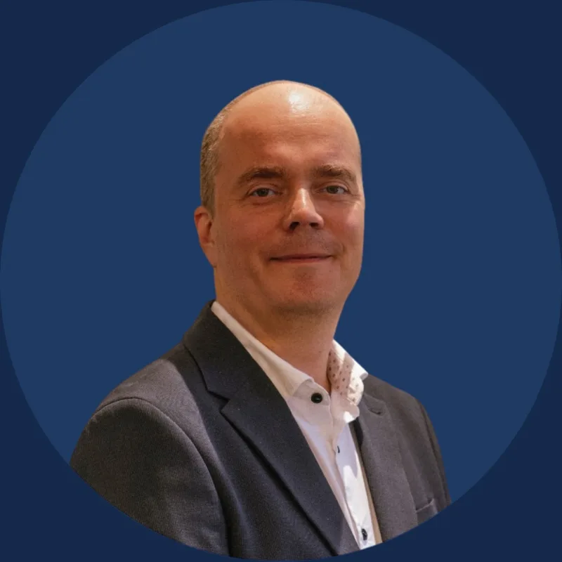 Porträt von Patrick Dinkela, Co-Founder, Chief Operating Officer & Vice-Chairman bei PCD CareHub