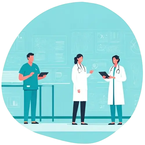 PCD CareHub team werkt samen aan digitale zorg dashboards en zorgtechnologie ecosysteem